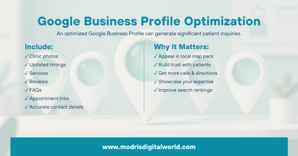 google business profile optimization